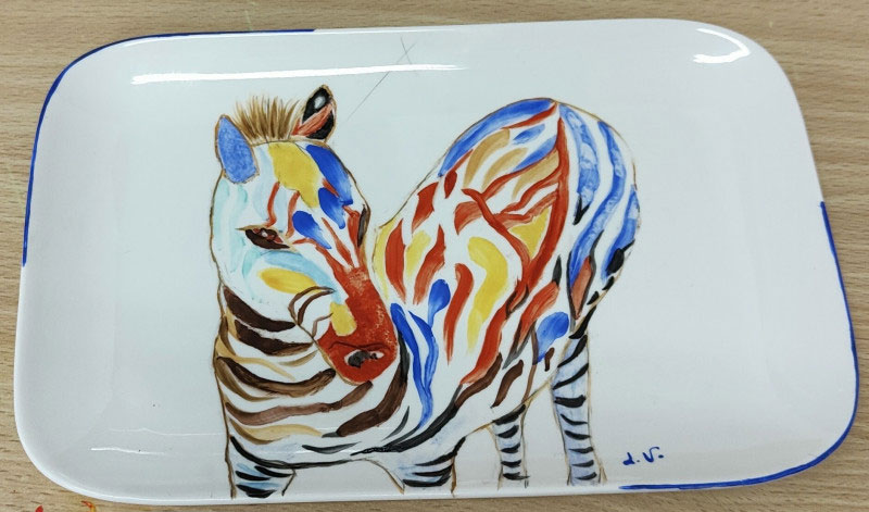 Peinture sur porcelaine